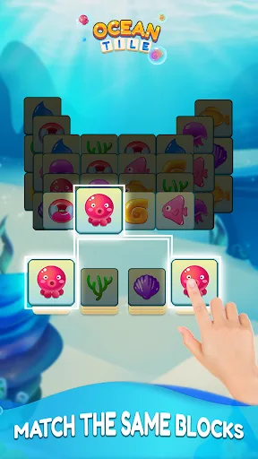 Ocean Tile: Triple Match 3D screenshot 1