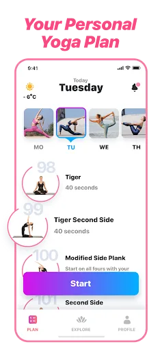 Yoga - Poses & Classes screenshot 1