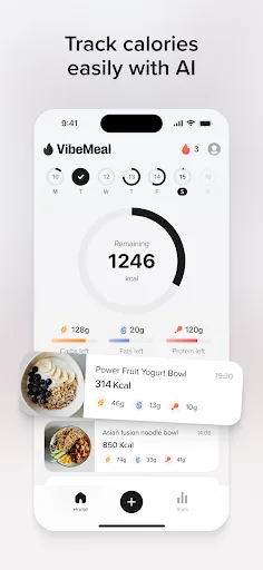 VibeMeal: AI Calorie Counter screenshot 1