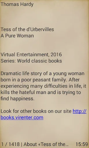 Tess of the d'Urbervilles screenshot 2