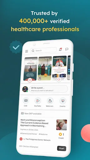 Docquity: The Doctors' Network screenshot 2