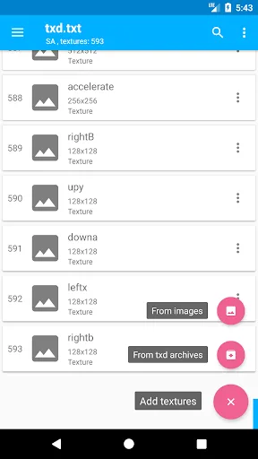 TXD Tool screenshot 1