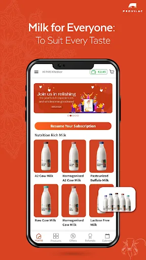 Provilac : High Protein Milk screenshot 2