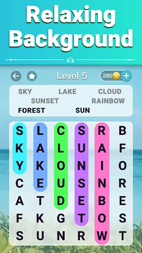 Vita Word Search for Seniors screenshot 5