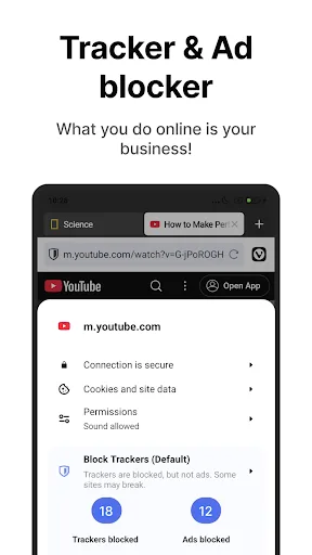 Vivaldi Browser - Fast & Safe screenshot 3