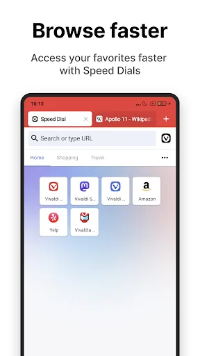Vivaldi Browser - Fast & Safe screenshot 5