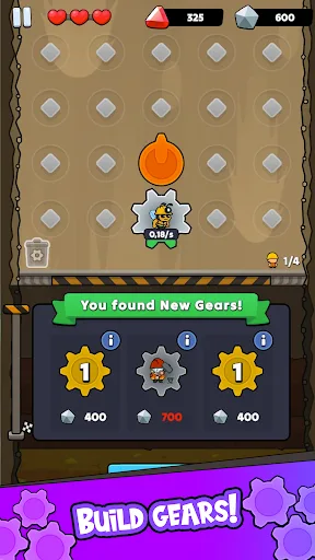 Gears Digger: Dig Gold & Mine screenshot 2
