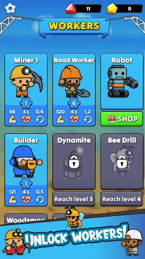 Gears Digger: Dig Gold & Mine screenshot 5
