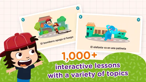 Vkids Español: Spanish for kid screenshot 2