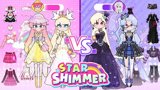 Star Shimmer: Avatar Dress Up screenshot 1