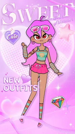 Star Shimmer: Avatar Dress Up screenshot 4