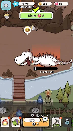 Idle Tribe: Merge Circle Town screenshot 3