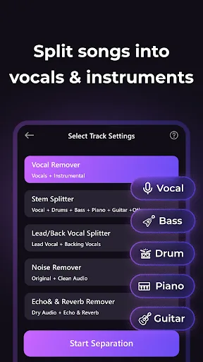 Vocal Remover & Karaoke: Coolo screenshot 2