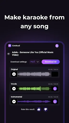 Vocal Remover & Karaoke: Coolo screenshot 3
