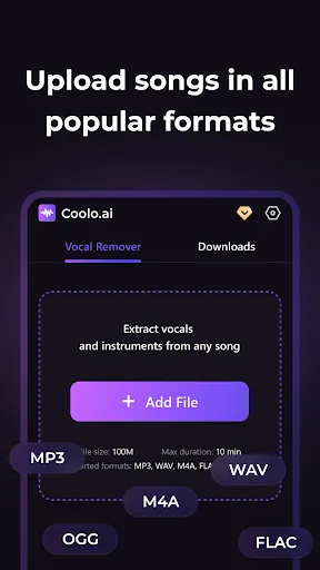 Vocal Remover & Karaoke: Coolo screenshot 5