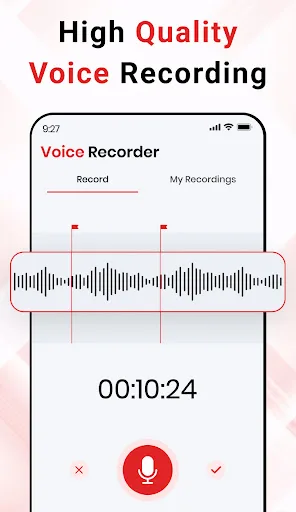 Voice Memo - Recorder & Notes screenshot 1