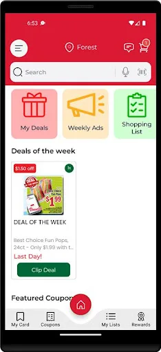 Vowell's Marketplace screenshot 1
