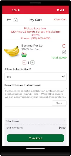 Vowell's Marketplace screenshot 5