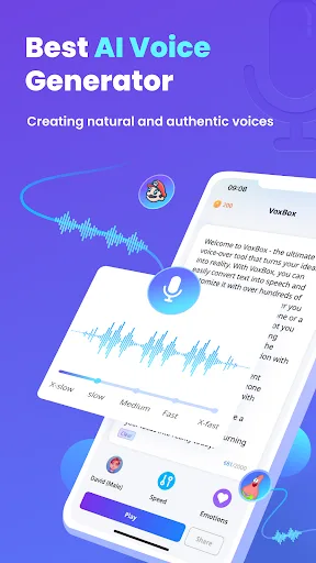 AI Voice Generator & Recorder screenshot 1