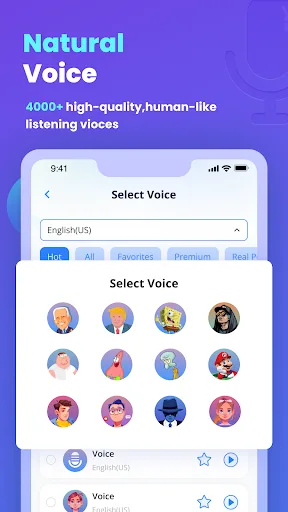 AI Voice Generator & Recorder screenshot 4