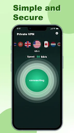 Private VPN: Secure Connection screenshot 3