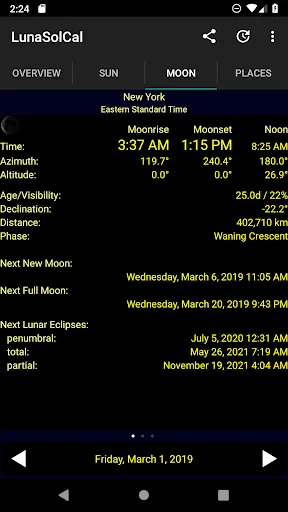 LunaSolCal Mobile screenshot 5