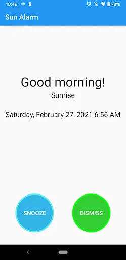 Sun Alarm screenshot 4