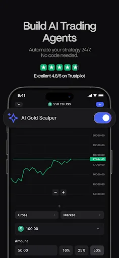 Walbi: AI Trading Agents screenshot 1