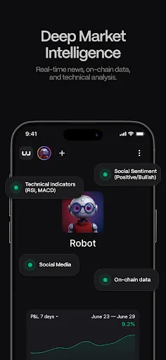 Walbi: AI Trading Agents screenshot 4