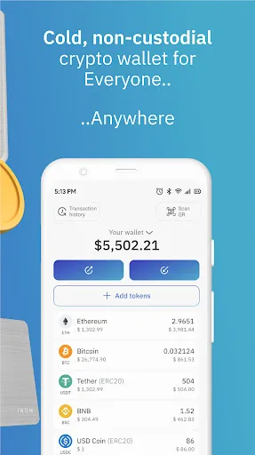 IronWallet: Crypto Wallet screenshot 3