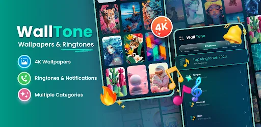 Walltone, Wallpaper & Ringtone screenshot 1