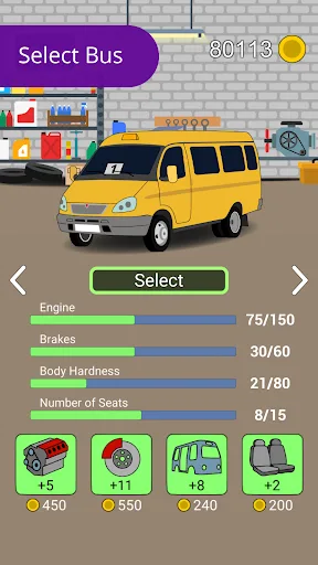 Bus Driver Simulator 2D screenshot 3