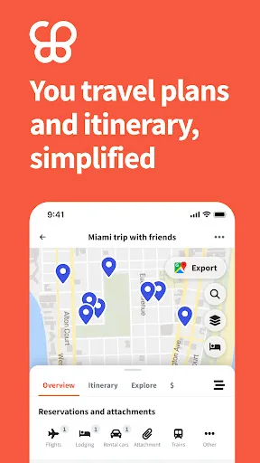 Wanderlog - Trip Planner App screenshot 1