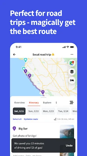 Wanderlog - Trip Planner App screenshot 3