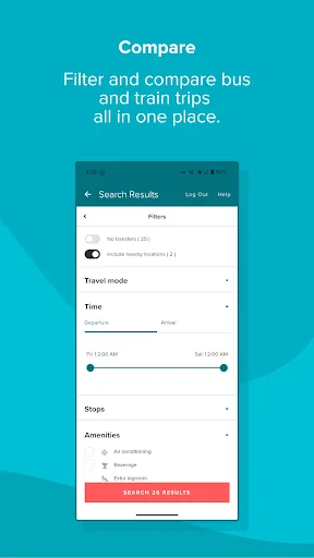 Wanderu: Bus & Train Tickets screenshot 5