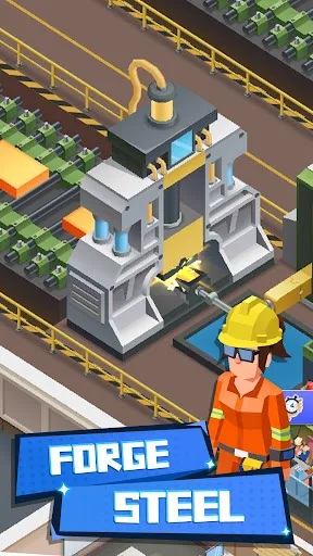 Steel Mill Manager-Idle Tycoon screenshot 3