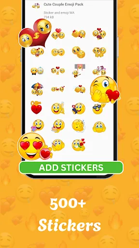Stickers and emoji - WASticker screenshot 2