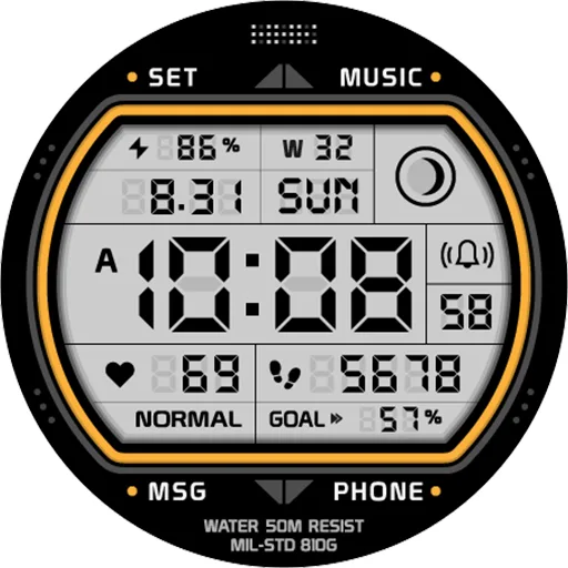 HMKWatch Digital 163