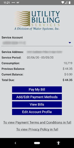 Utility Billing Services screenshot 2