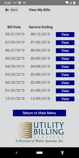 Utility Billing Services screenshot 4