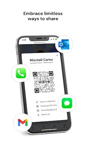 Wave - Digital Business Card screenshot 3