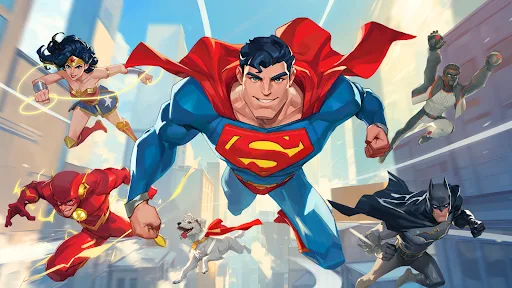 DC Worlds Collide Strategy RPG screenshot 1