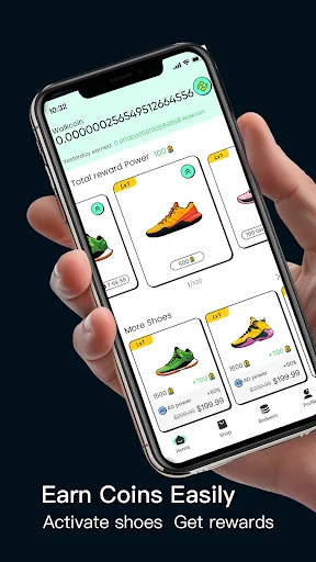 BitSneaker: BTC Cloud Mining screenshot 1