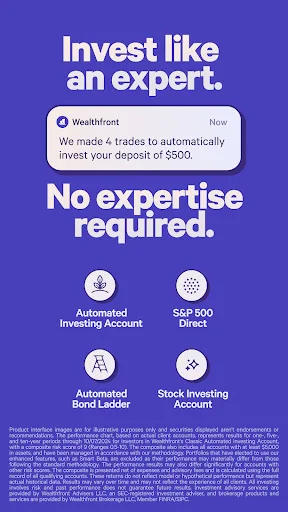 Wealthfront: Save and Invest screenshot 3