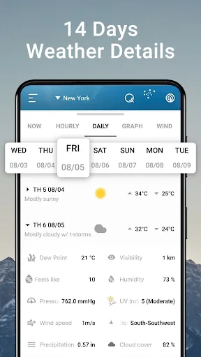 Weather Chart: Tomorrow, Today screenshot 5