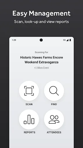 TicketSpice Scanner App screenshot 1