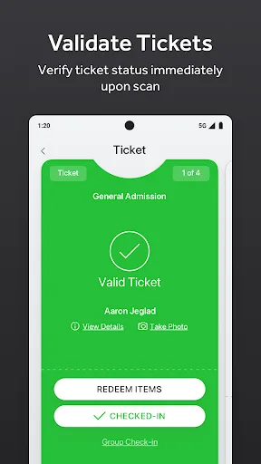 TicketSpice Scanner App screenshot 4