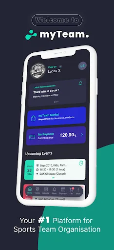 my-Team App screenshot 1