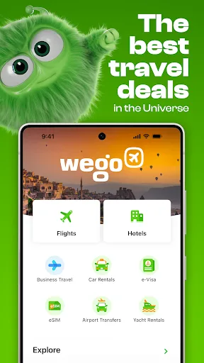 Wego - Flights, Hotels, Travel screenshot 1