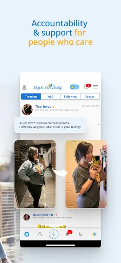 Weightlossbuddy-Be Accountable screenshot 1